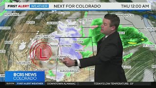 Tracking a mid-week storm for Colorado