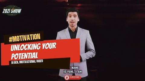 Unlock Your Potential: Discover the Best Version of Yourself | AI Generated Motivational Video