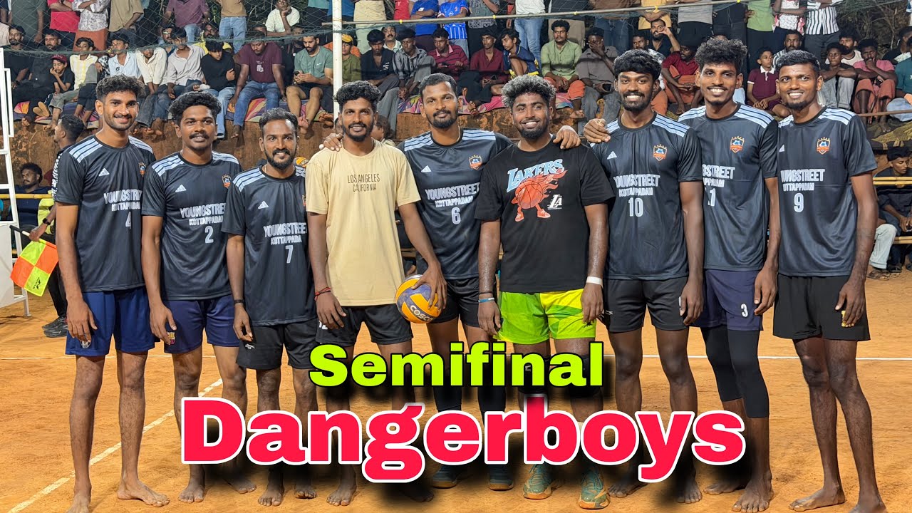 2nd semifinal 🔥 Dangerboys vs youth wing Kerala 💥 Set -1 | tnvolleys 
