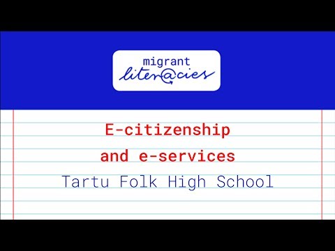 E-services and e-citizenship