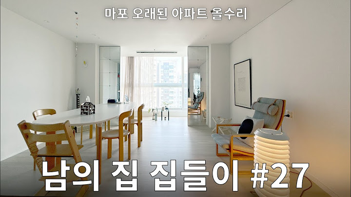 Mapo 33 Pyeong Old Apartment Housewarming! Oh, I could live like this..#27 Brand Teller Rune Ani