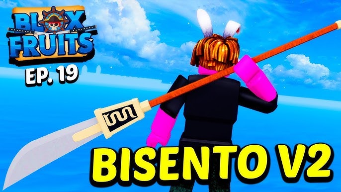 Qual espada é melhor Bisento Vs Saber!!(Blox Fruits)😱😱 