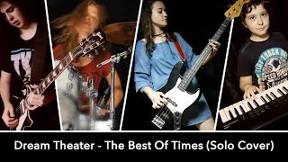 The Best Of Times (Guitar Solo); Dream Theater Cover by Andrei Cerbu,Teo Cerbu, Miruna & Sina