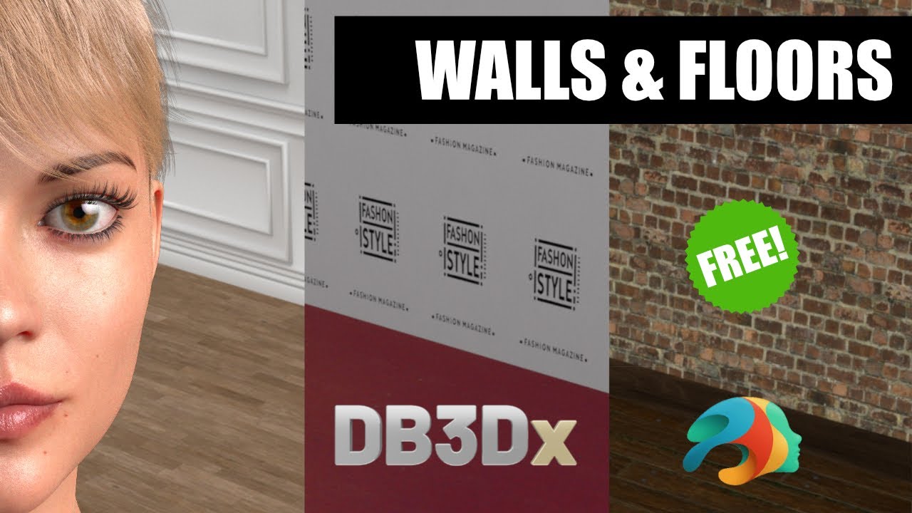 Walls & Floors for Daz Studio