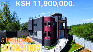 CRAZY!!!!!!! -Touring The CHEAPEST 5BR Mansion in KENYA -@ONLY Ksh.11.9M