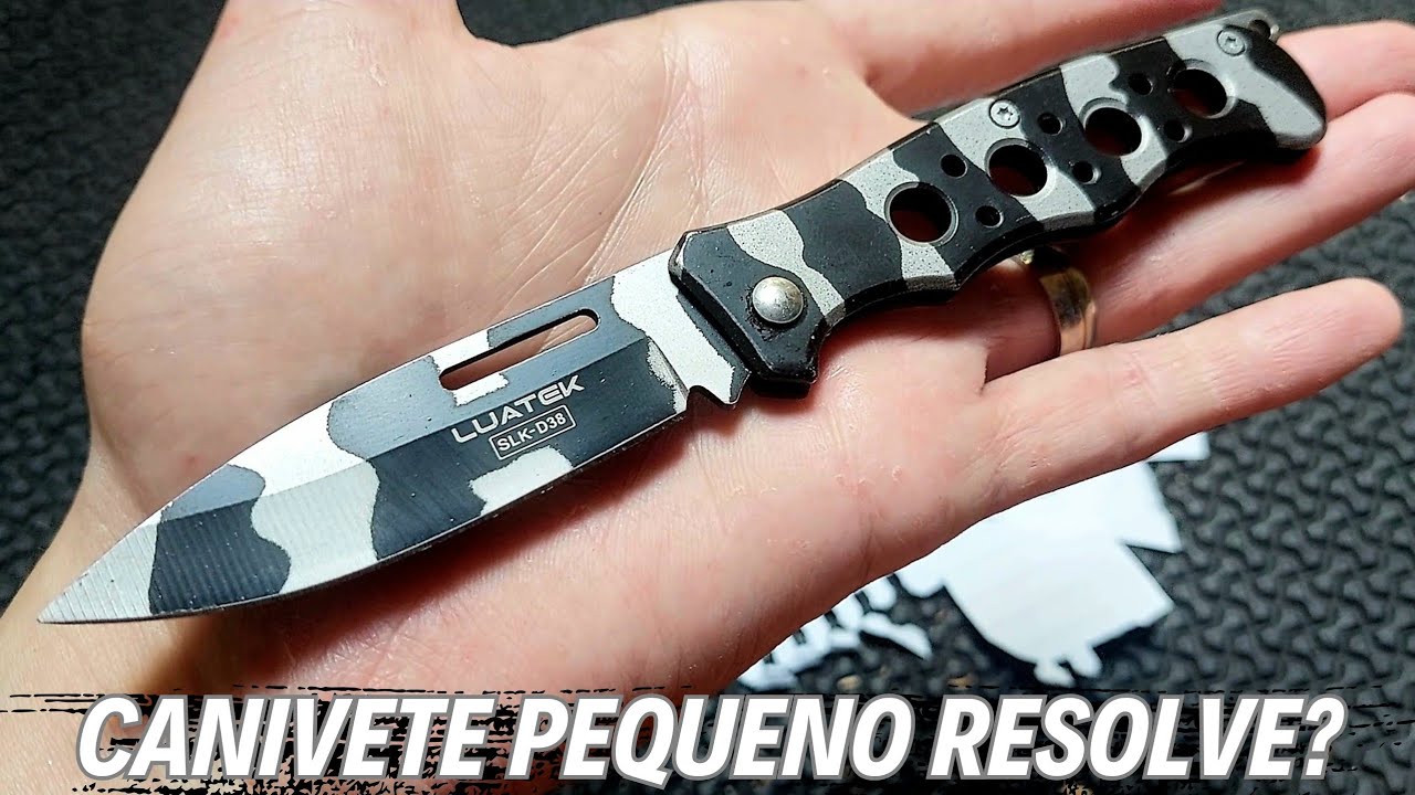 CANIVETE LUATEK SLK-D38: UM PEQUENO QUE RESOLVE!!! 