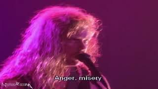 Metallica - Harvester Of Sorrow [Live Seattle 1989 DVD] (W/ Lyrics)