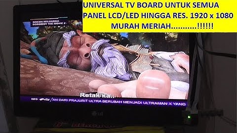 Change TV Board With T.V53.03 Universal LCD/LED TV Board (with Indonesian Text)