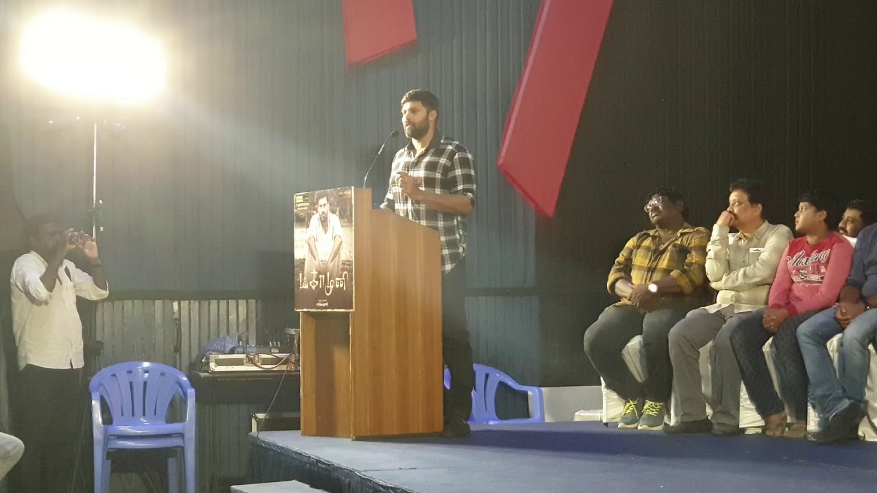 Actor Arya Speech at MagaMuni Press Meet !