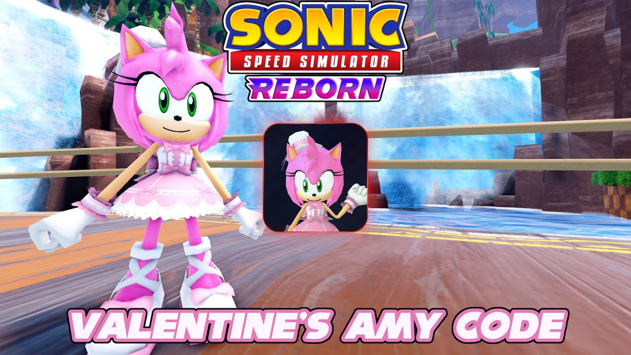 Sonic Speed Simulator Reborn Valentine s Amy Code Showcase YouTube