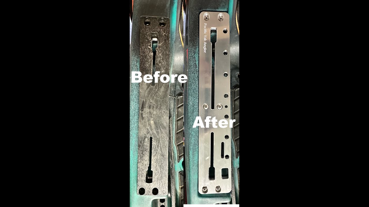 Pacific Yak Angler Rails Install