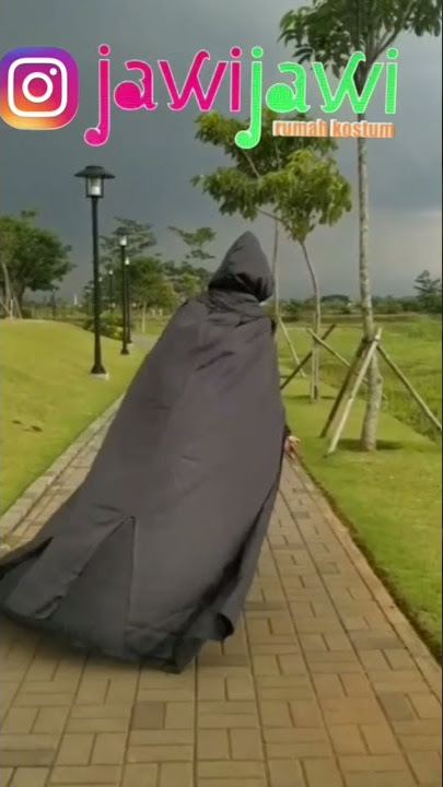 KOSTUM JUBAH HITAM STAR WAR #Kostumjubah #kostumbandung #sewakostum #costume #sewabajubandung