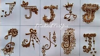 Best Of Mehndi Designs J Name Free Watch Download Todaypk