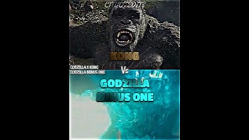 Kong vs Godzilla Minus one #godzillaxkong #godzillaminusone #vsedit #vsbattle #kaijubattle #wisedit