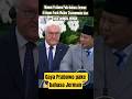 Gaya Prabowo pake bahasa jerman