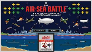 Air-Sea Battle [Atari 2600] (1977) gameplay