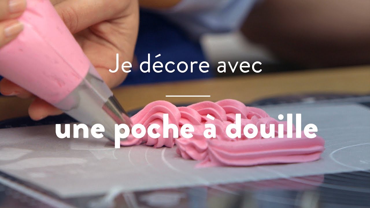 Poche à douille avec douilles, set professionnel (12 pièces) pour dessiner,  écrire et