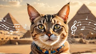 Anti-Anxiety Egyptian Music for 12 hours for Happy Cats