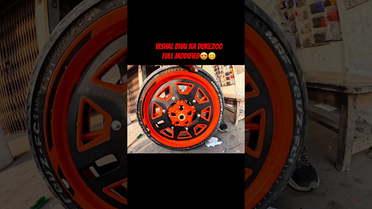 Duke200 full modified🥰😍 