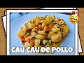 CAU CAU DE POLLO | Fácil y rápido ✓ 👩🏻‍🍳