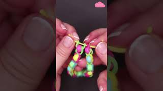 Easiest Way to Finish your Rainbow Loom Friendship Bracelet if You Don&#39;t Have the S / C Clip #Short