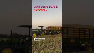 John Deere 5075E 4x4 with luxury trolley
