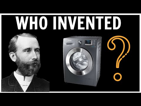 Video: Who And When Invented The Washing Machine