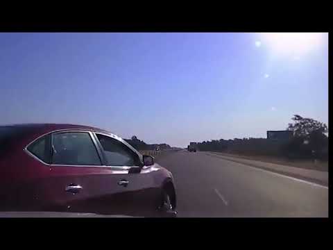 Left Lane Camper Getting What They Deserve