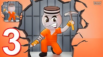 Prison Breakout - Gameplay Walkthrough Part 3 Stickman Prison Life Jail Escape (iOS, Android)