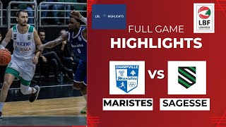 Maristes vs Sagesse Full Game Higlights 2023-2024 RETOUR