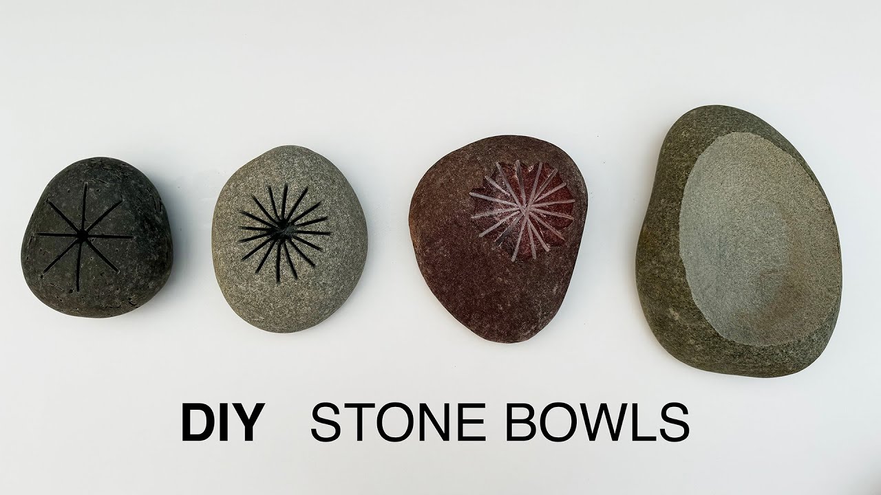 Carving Rocks into Bowls