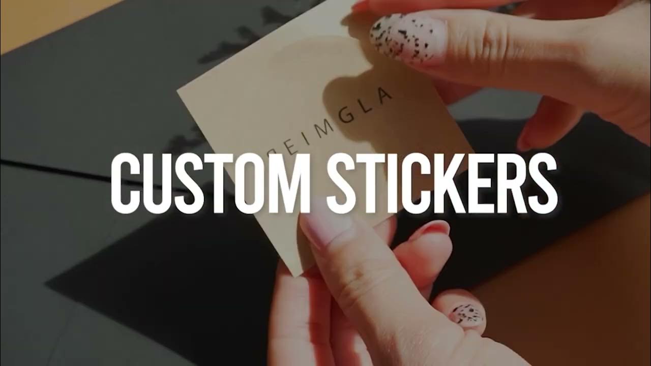 Cheap Custom Sticker Printing in AU YouTube