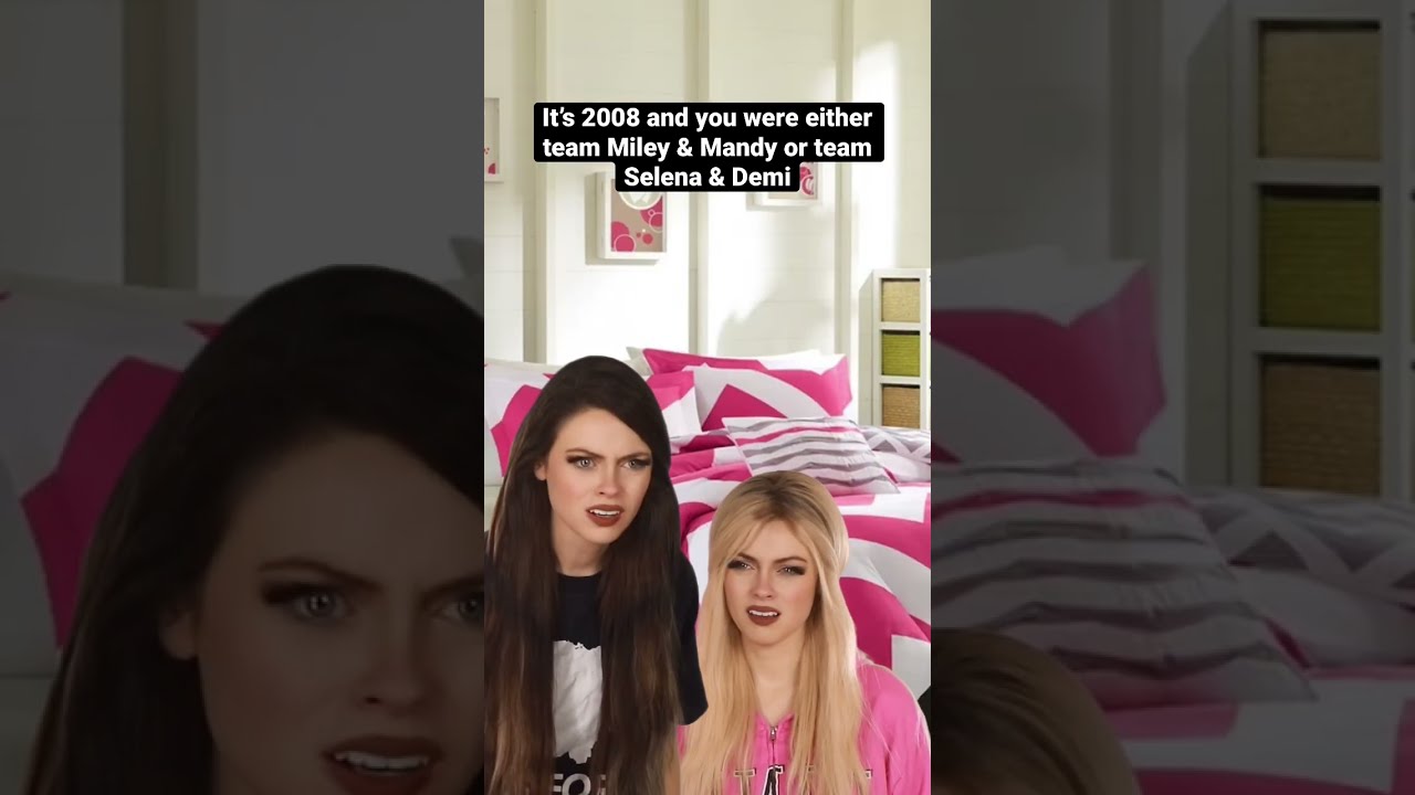 Remember When Miley And Mandy Made That Video Copying Selena Demi Back In 2008 Nostalgia