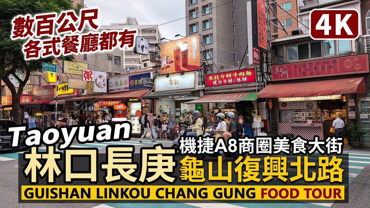 Taoyuan/桃園龜山林口長庚醫院、A8商圈「復興北路美食街」Fuxing North Road Food Street (Linkou Chang Gung Hospital, Guishan) 縮圖