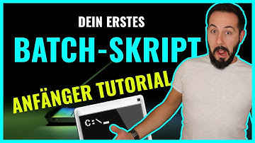 Dein erstes Batch-Skript in der Kommandozeile - Anfänger-Tutorial (Terminal,  Bash - deutsch)