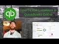 How to use locations in quickbooks online