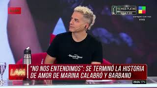 Se terminó la historia de amor de Marina Calabró y Rolando Barbano