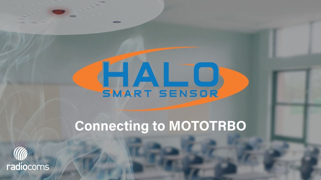 How HALO Smart Senors connect with MOTOTRBO and TRBONet - YouTube