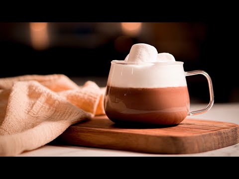 初雪的日子，来一杯暖暖的热巧，当做冬日续命水吧！How to Make Hot Chocolate