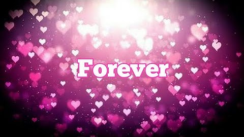 Vanze - Forever(feat.Brenthon Mattheus)(Lyrics Video)