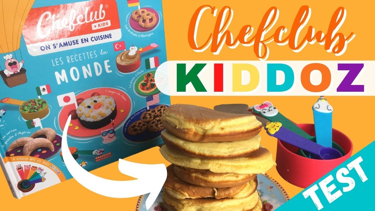 CHEFCLUB KID MONDE : découverte du coffret Kiddoz et test de la