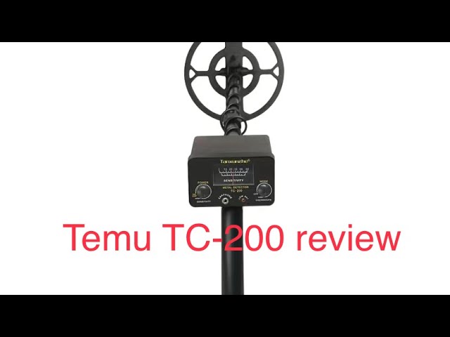 Unlock Hidden Treasures Tc 200 Professional Metal Detector - Temu