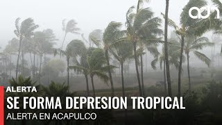 🚨¡Última Hora! Depresión Tropical Dos-E amenaza Acapulco