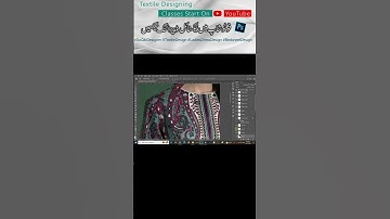 how to make textile design in Adobe Photoshop PS