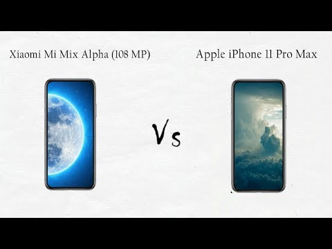 Xiaomi Mi Mix Alpha (108 MP) Vs Apple iPhone 11 Pro Max