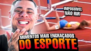 REAGINDO AOS MOMENTOS MAIS ENGRACADOS NOS ESPORTES! - LEO STRONDA