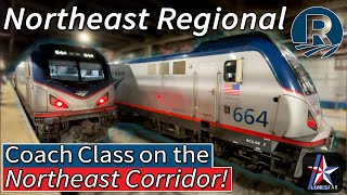 Amtrak's NORTHEAST REGIONAL: The Best Way to Travel! | Wilmington to Washington DC in Coach