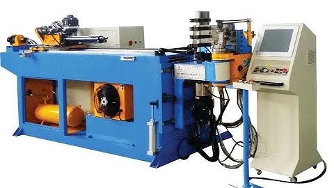 China Double working 7 axis metal cnc pipe bending machine pipe bender machine