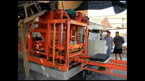 fully automatic concrete block making machine QTJ4-26C