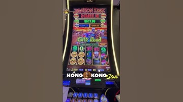 JAW DROPPING HUGE HANDPAY ON DRAGON LINK SILK ROAD! (BIGGEST ON YOUTUBE) #shorts #lasvegas #fyp